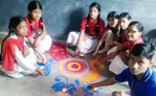 Rangoli Competition and Diwali Celebration